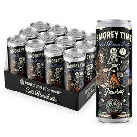 Bones Coffee S'mores Latte can ready to drink on the go