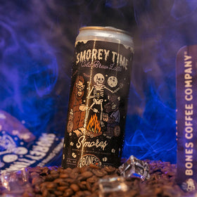 Bones S'mores Latte 12-pack display for gifting or on the go