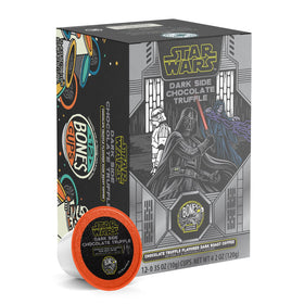 Bones Coffee Star Wars Dark Side Chocolate Truffle pods – convenient pack for quick mornings.