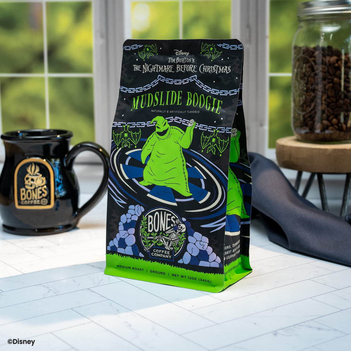 Bones Coffee Mudslide Boogie pour-over grind yields clean, bright flavor.