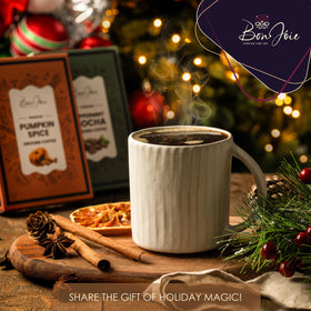 BonJoie pumpkin spice flavor coffee sachet for cozy autumn mornings.
