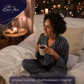 BonJoie winter blend coffee for warm, aromatic mornings.