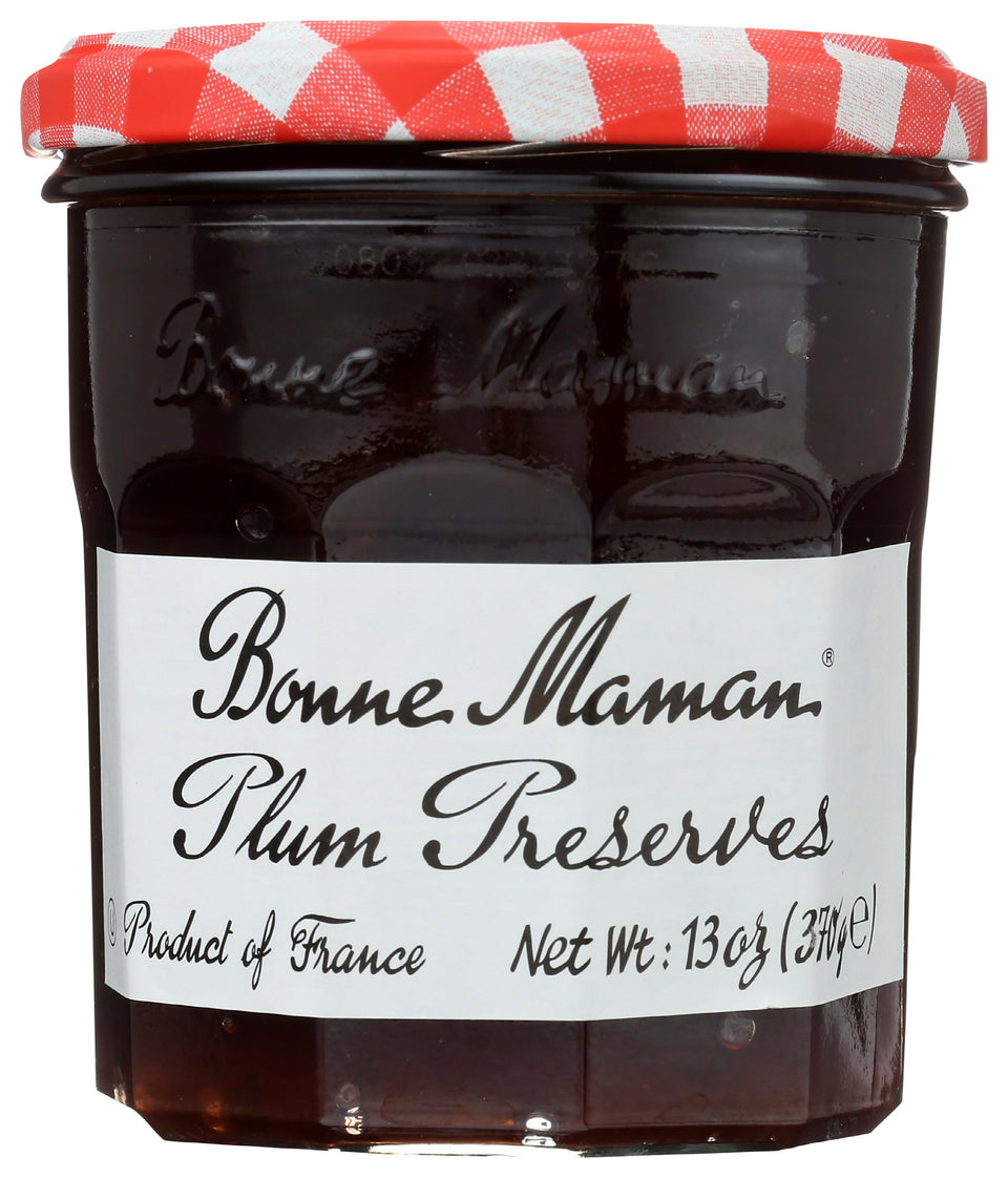 Bonne Maman Damson Plum Preserves on toast, refined breakfast option