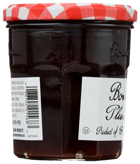 Bonne Maman Damson Plum Preserves closeup highlights rich color and texture