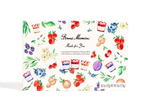 Bonne Maman Made for You gift set box featuring assorted mini fruit spreads for gifting.