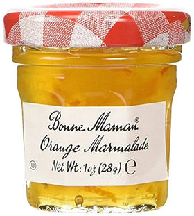 Bonne Maman Mini Orange Marmalade jar front with classic label