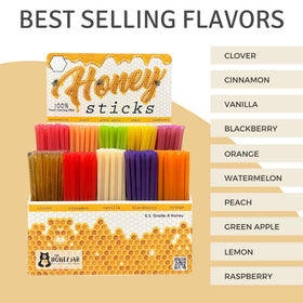 Bonneville Honey assorted flavors offer quick tastings and impulse buys