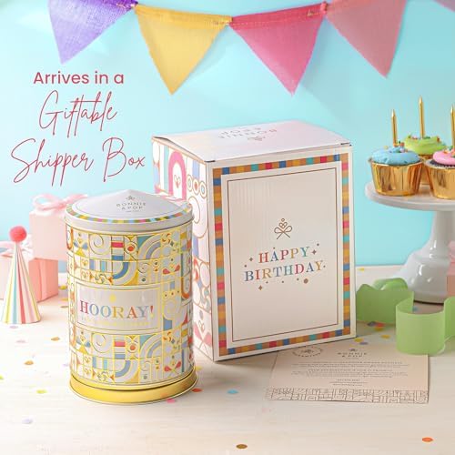 BONNIE AND POP chocolate birthday candles with cake malt balls