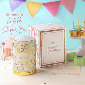 BONNIE AND POP chocolate birthday candles with cake malt balls