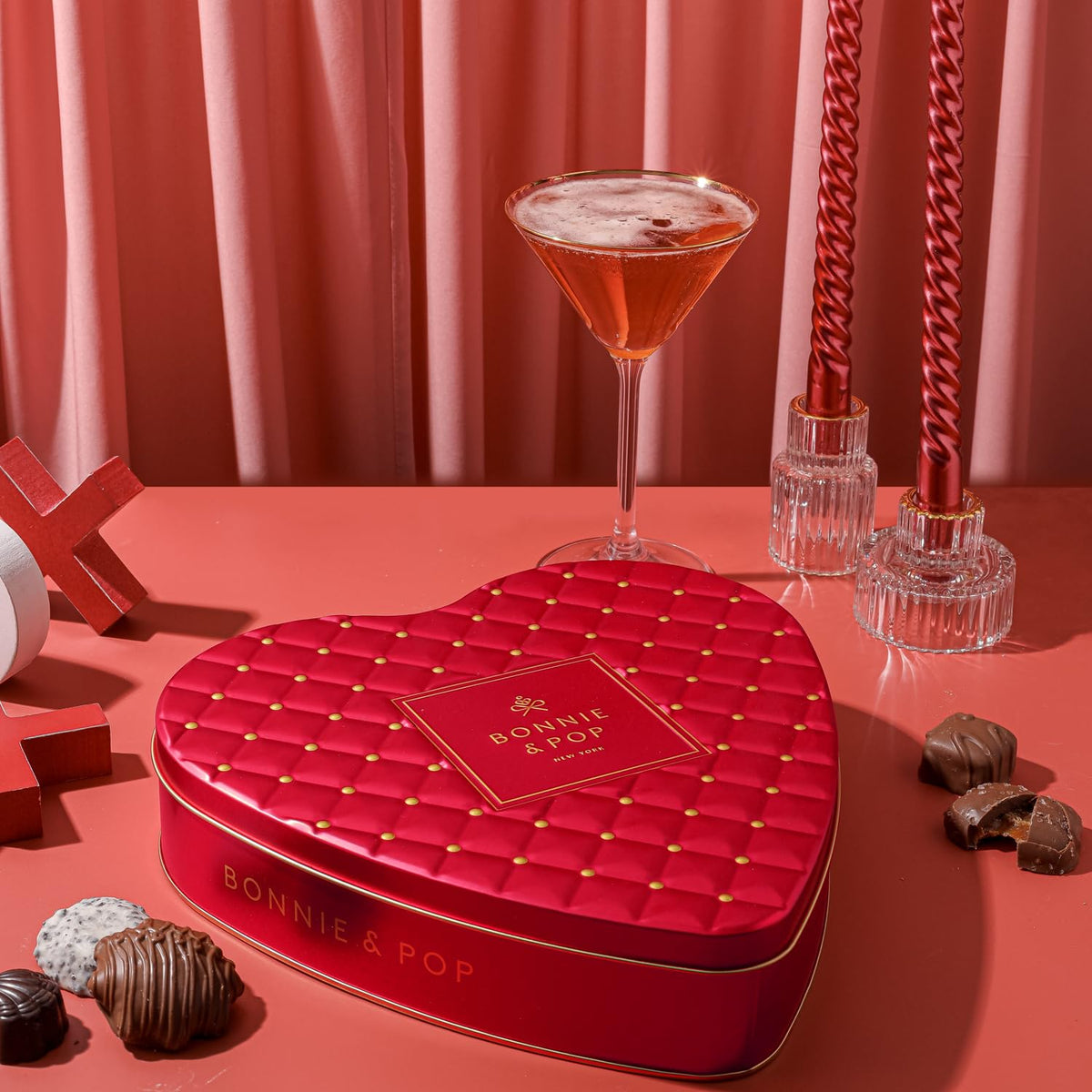 Bonnie and Pop Double Silk Truffles offer silky chocolate in a bite-sized treat.