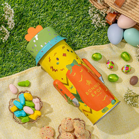 Bonnie and Pop festive candy Mello Creme Mix, colorful crunch perfect for sharing.