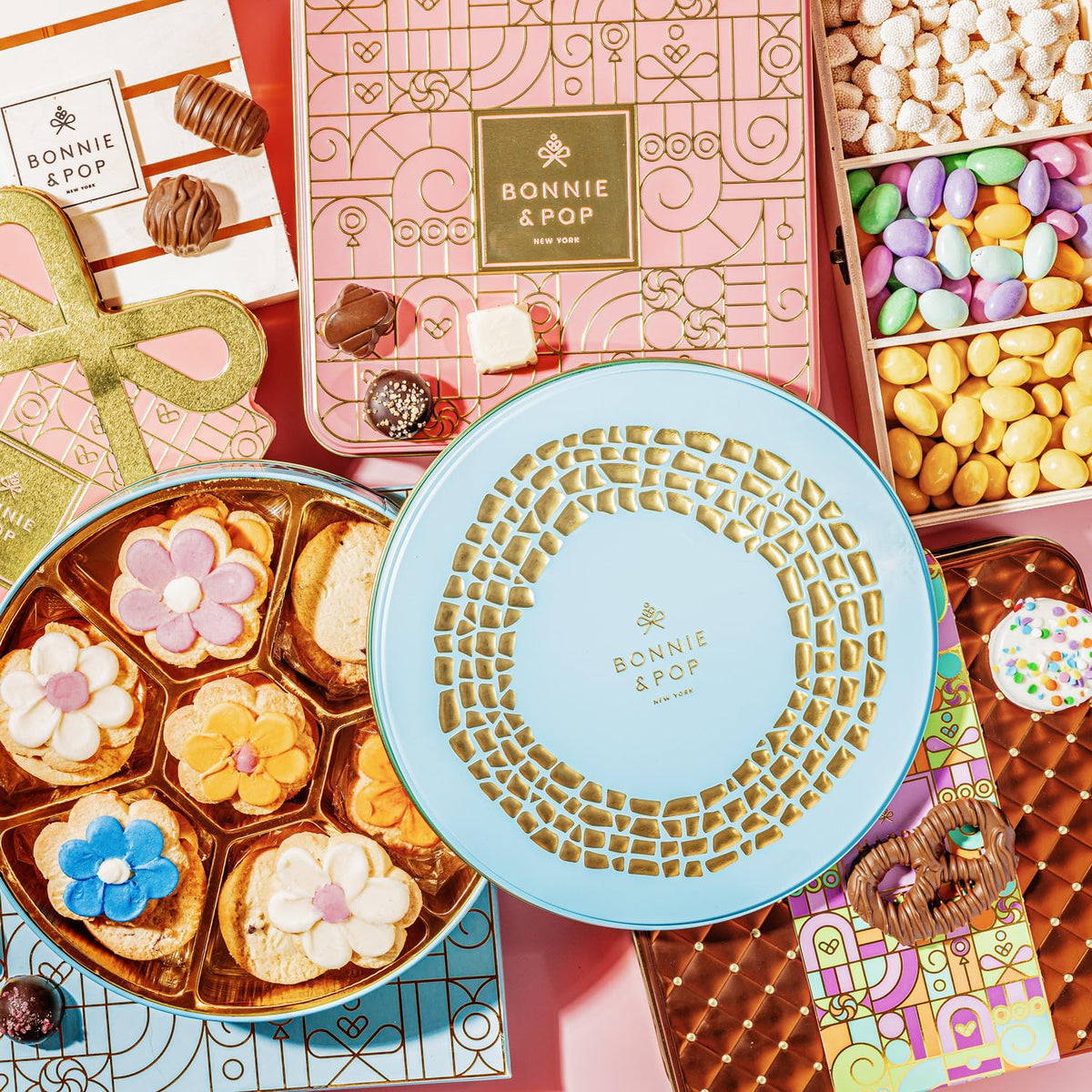 BONNIE AND POP holiday gift idea cookies for family and friends.