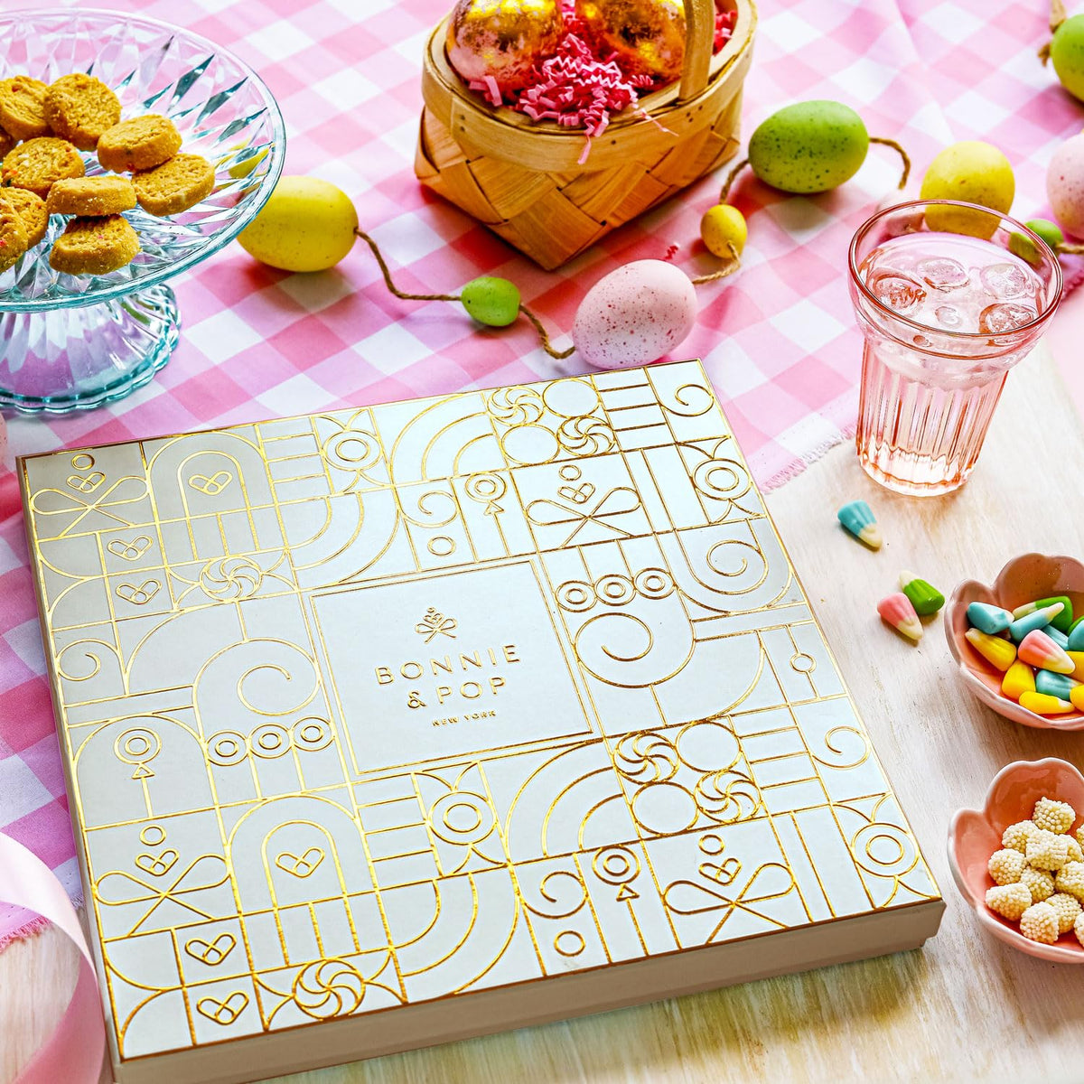 Bonnie and Pop lemon creme almonds brighten the box