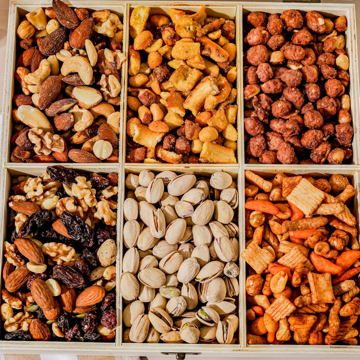 Bonnie and Pop nuts bagged for freshness and easy portioning.