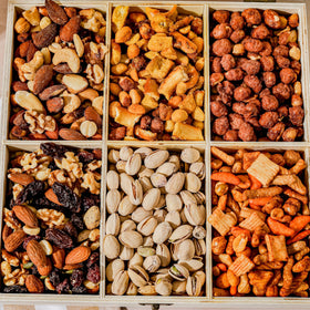 Bonnie and Pop nuts bagged for freshness and easy portioning.