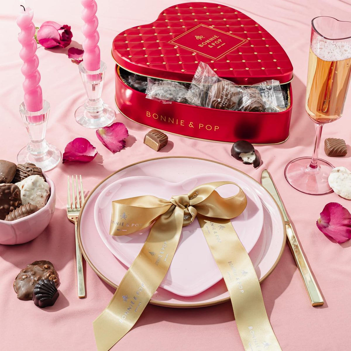 Bonnie and Pop Peppermint Patties provide a refreshing finish.