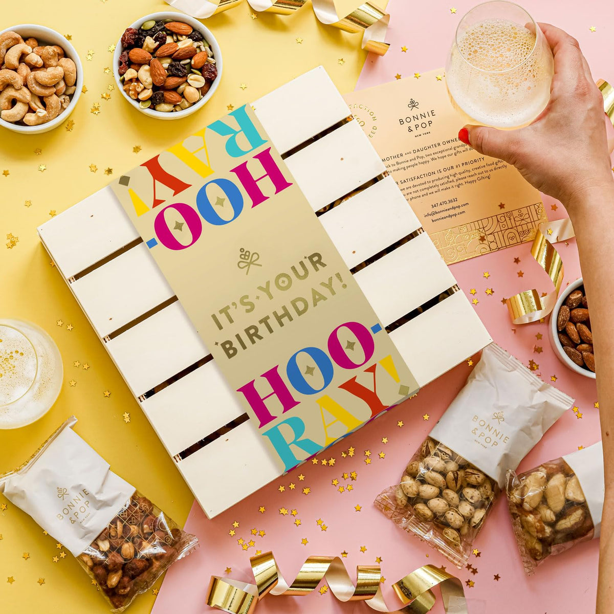 Bonnie & Pop bonnie-pop-honey-mustard-pretzel-mix: sweet-savory bite for parties.