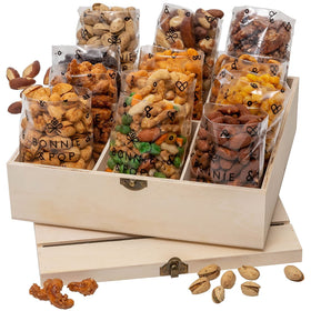 Bonnie and Pop tamari almonds provide savory crunch for snacking.