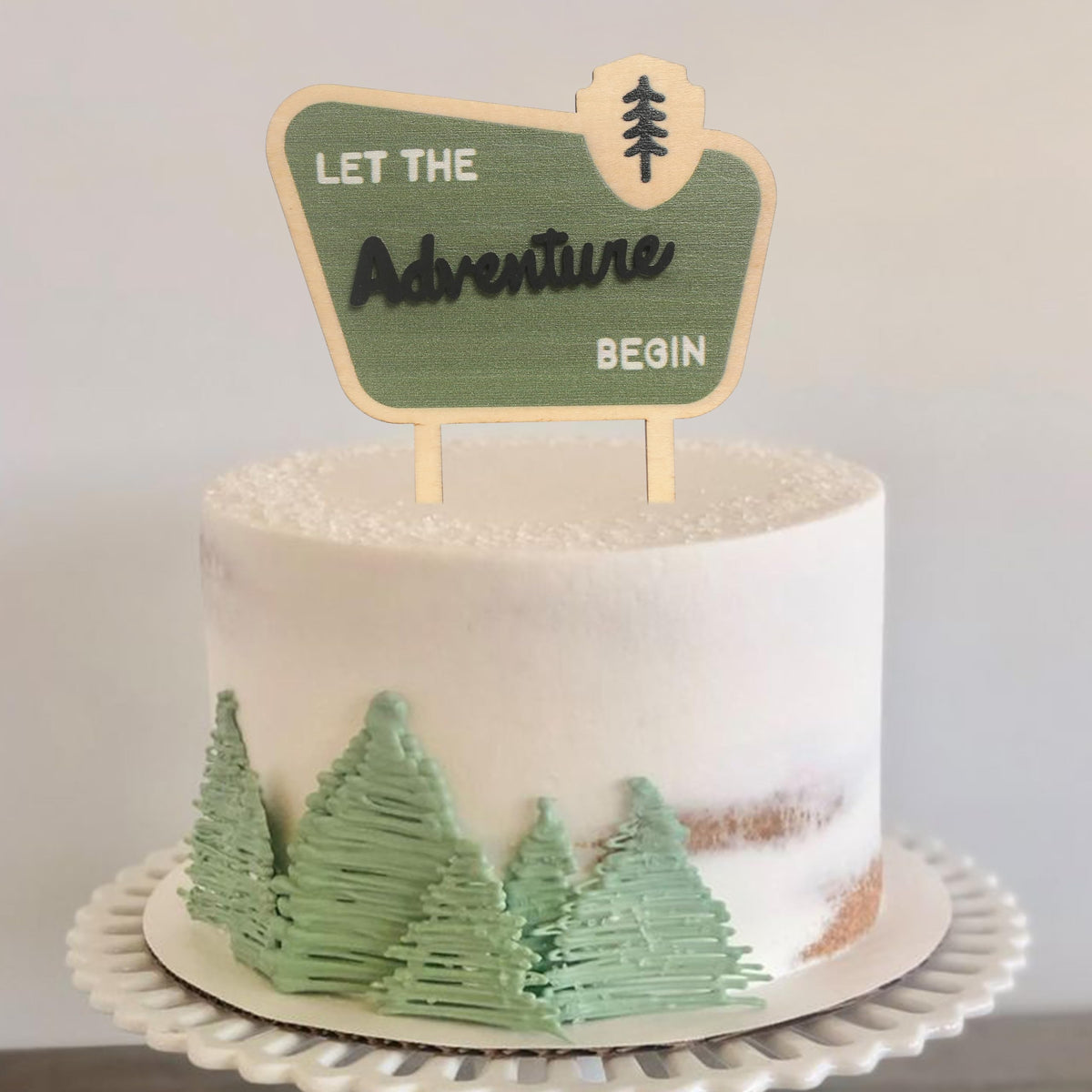 BOOMPA Eco-friendly baby birthday topper for sustainable celebrations.