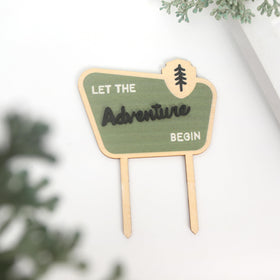 BOOMPA Premium natural materials topper for stylish celebrations.
