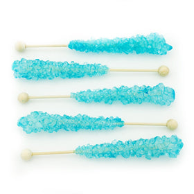 Boone's Mill Blue Blueberry rock candy stick, large 20-35 g visual display at events