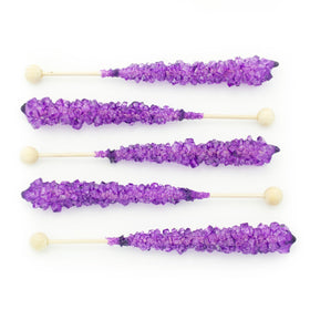 Detail of Boone's Mill rock crystal candy emphasizing large 20-35 gram sticks