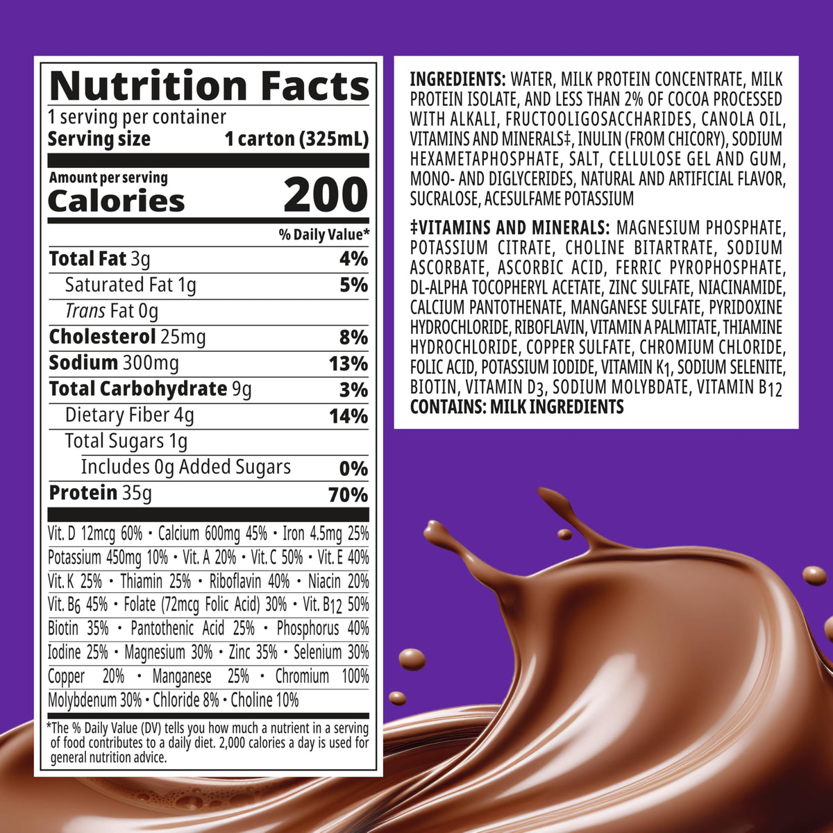 BOOST Advanced Nutritional Protein Shake ready-to-drink pour showcases quick protein during active days