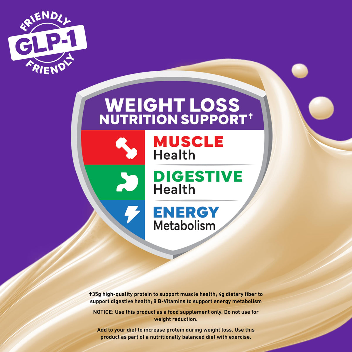 BOOST Advanced Protein Shake Vanilla carton front showcases ready-to-drink nutrition.