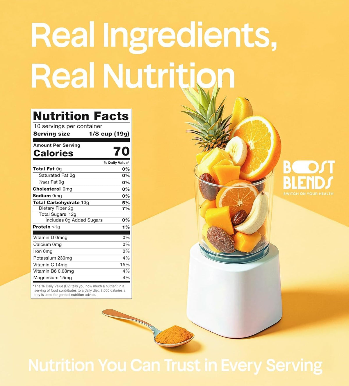 Boost Blends freeze-dried fruit preserves flavor without refrigeration
