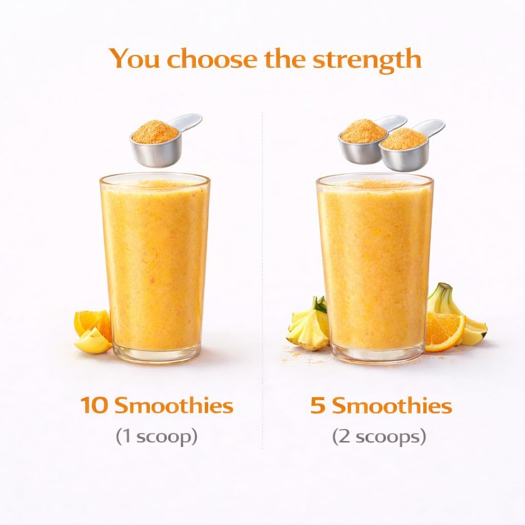 Boost Blends mango-fruit ingredient highlighting tropical richness