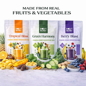Boost Blends papaya-fruit ingredient showing tropical texture