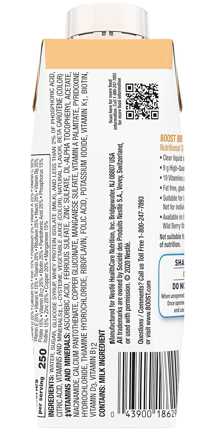Creamy, smooth BOOST Breeze texture ideal for quick shakes.