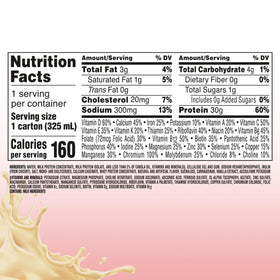 BOOST Glucose Control 30g protein per serving supports lean nourishment.