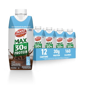 BOOST Glucose Control Max 11oz bottle for on-the-go protein support