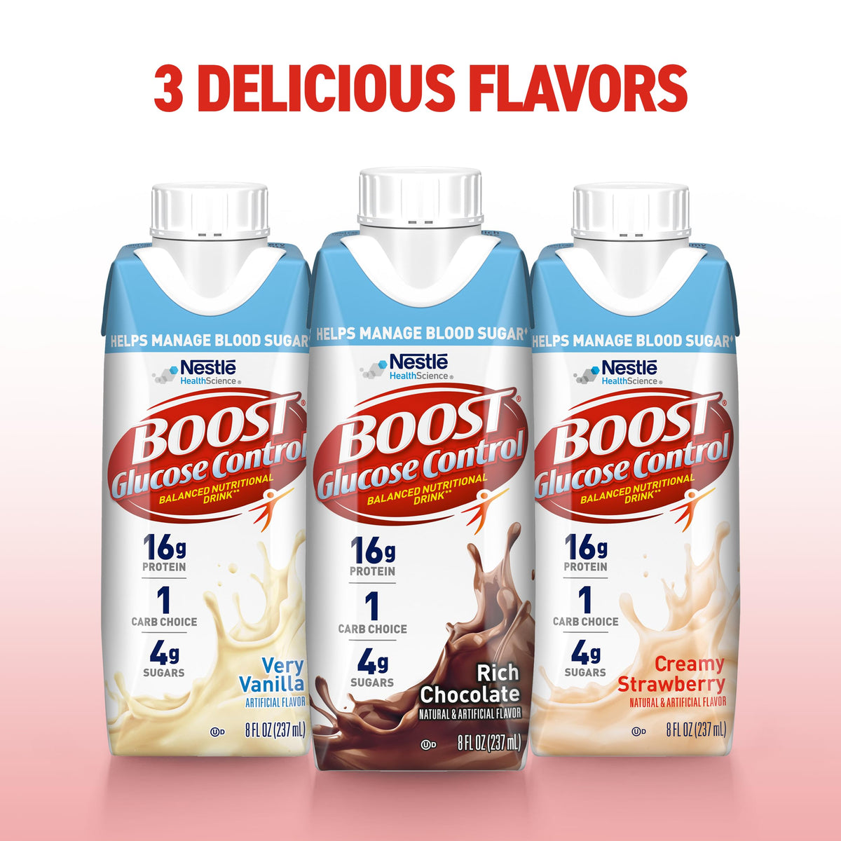 BOOST Glucose Control storage and chill scene encouraging on-the-go nutrition