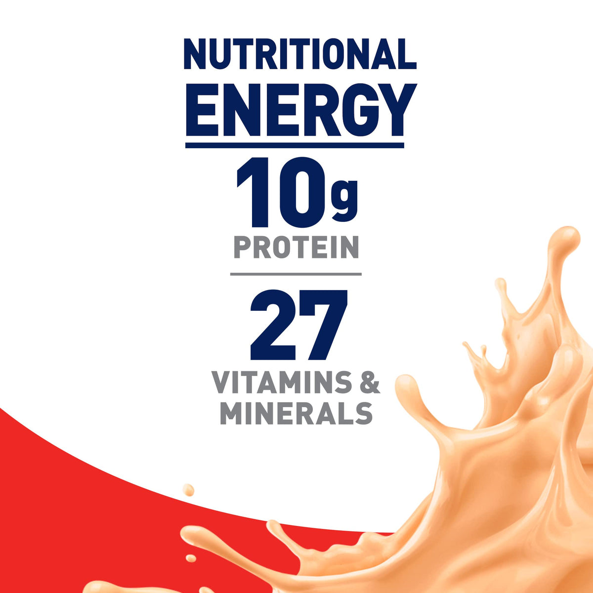 BOOST Original nutrition facts panel showing 240 calories and 10 g protein.