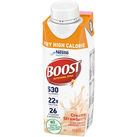 BOOST VHC 12-pack display emphasizing value for daily nutrition goals