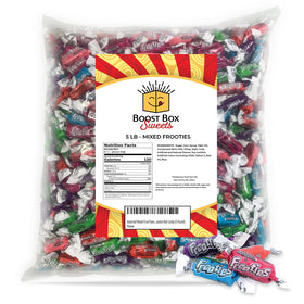 BoostBox Tootsie Frooties bulk 5lb packaging for sharing