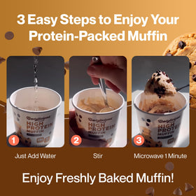 Bootylicious low-carb muffin cup shows 7g net carbs per serving.