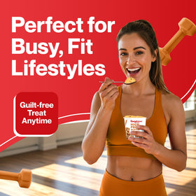 Bootylicious protein muffin high fiber cup supports fullness and daily goals