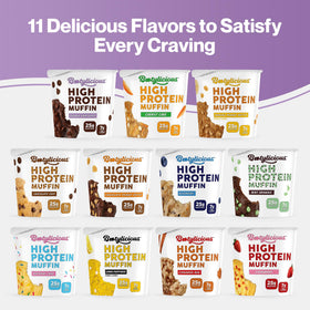 Bootylicious protein muffin ready to eat pack cup for on the go fueling