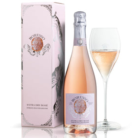 Boresso Extra Dry bottle on display, ideal for celebrations and gifting
