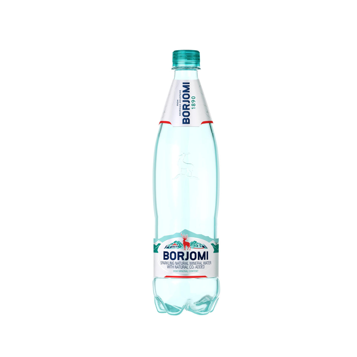 BORJOMI crisp bubbles deliver a clean taste with every sip.