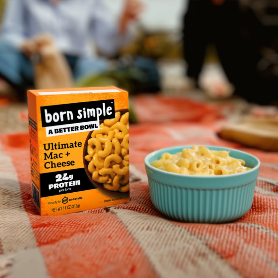 Born Simple ingredients and nutrition panel for transparent shopping.
