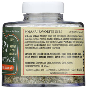 Borsari ingredients closeup emphasizing fresh herbs without artificial additives