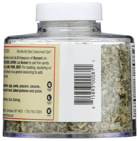 Borsari Salt Seasoning Rosemary Sage Tuscan pour action for easy sprinkling on proteins