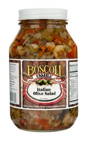 Boscoli Olive Salad on a sandwich enhances flavor with tangy, savory notes