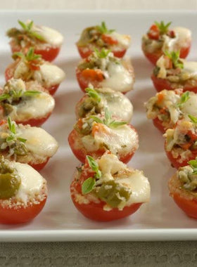 Two-pack Boscoli Olive Salad on display for family meals.