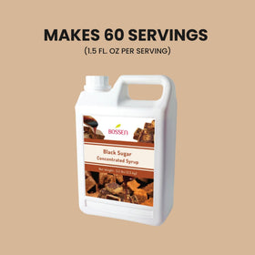 Bossen Black Sugar Syrup adds rich caramel sweetness to coffee.