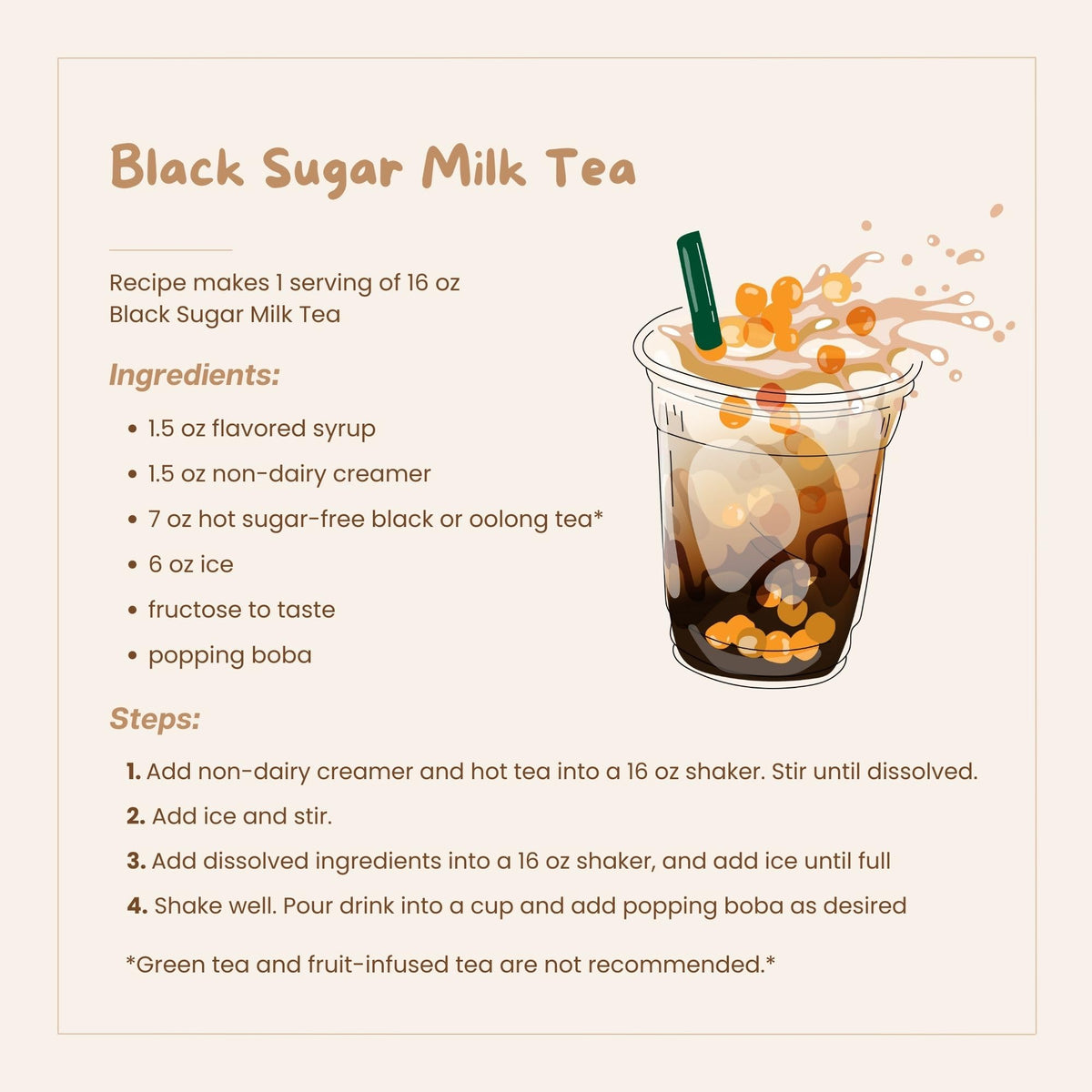 Bossen Black Sugar Syrup enhances smoothies and lemonade with depth.